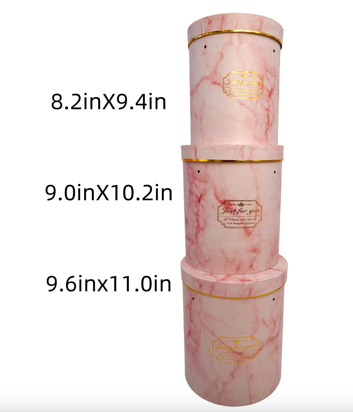 Luxury Marble Box Set - Pink